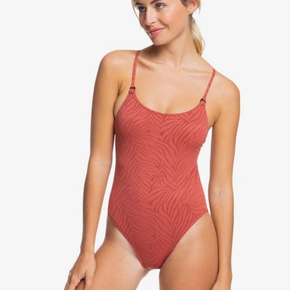 Roxy Wild Babe One-Piece Swimsuit - Picture 1 of 4